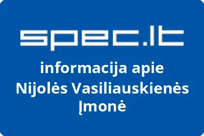 Nijolės Vasiliauskienės Įmonė