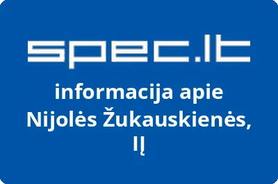 Nijolės Žukauskienės, IĮ