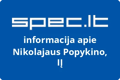 Nikolajaus Popykino, IĮ