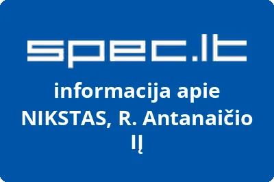 NIKSTAS, R. Antanaičio, IĮ