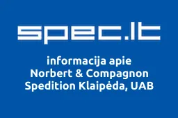 Norbert & Compagnon Spedition Klaipėda, UAB iliustracija