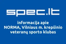 NORMA, Vilniaus m. krepšinio veteranų sporto klubas | spec.lt