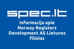 Norway Registers Development AS Lietuvos filialas | spec.lt