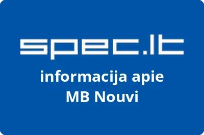 Nouvi, MB | spec.lt