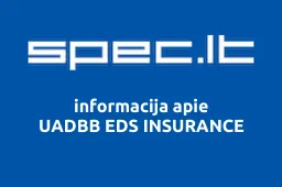 UADBB EDS INSURANCE iliustracija