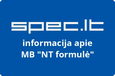 NT formulė, MB | spec.lt