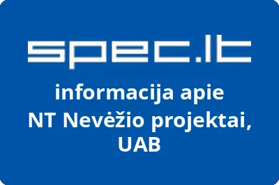 NT Nevėžio projektai, UAB | spec.lt