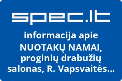NUOTAKŲ NAMAI, proginių drabužių salonas, R. Vapsvaitės ir N. Nurbukaitės TŪB RUNEVA