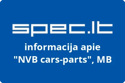 NVB carsparts, MB | spec.lt