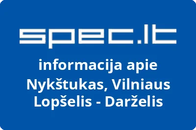 Vilniaus lopšelisdarželis Nykštukas