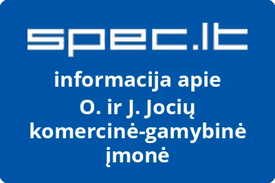 O. ir J. Jocių komercinė-gamybinė įmonė