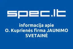 O. Kuprienės firma JAUNIMO SVETAINĖ | spec.lt