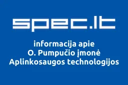 O. Pumpučio įmonė Aplinkosaugos technologijos | spec.lt