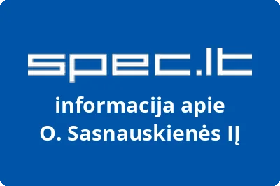 O. Sasnauskienės, IĮ