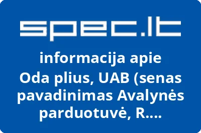 Oda plius, UAB