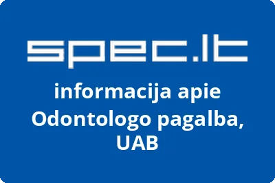 Odontologo pagalba, UAB