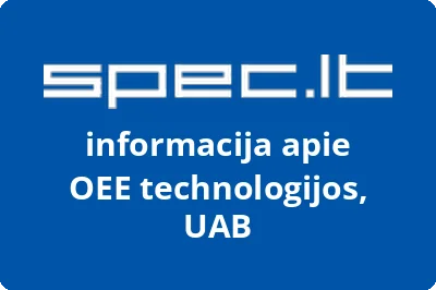 OEE technologijos, UAB | spec.lt