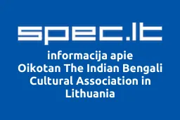 Oikotan The Indian Bengali Cultural Association in Lithuania | spec.lt