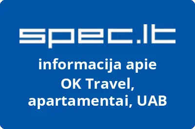 OK Travel, apartamentai, UAB
