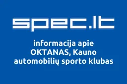OKTANAS, Kauno automobilių sporto klubas | spec.lt