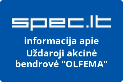 OLFEMA, UAB | spec.lt