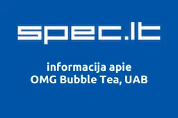 OMG Bubble Tea, UAB | spec.lt