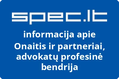 Onaitis ir partneriai, advokatų profesinė bendrija