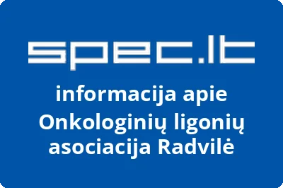 Onkologinių ligonių asociacija Radvilė | spec.lt