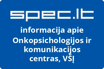 Onkopsichologijos ir komunikacijos centras, VŠĮ