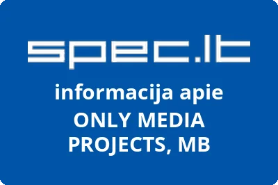 ONLY MEDIA PROJECTS, MB | spec.lt