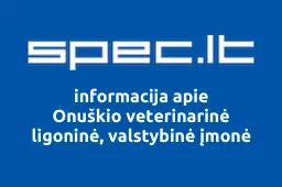 Onuškio veterinarinė ligoninė, valstybinė įmonė | spec.lt