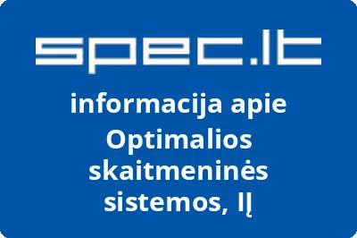 Optimalios skaitmeninės sistemos, IĮ