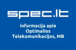 Optimalios Telekomunikacijos, MB | spec.lt