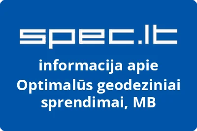 Optimalūs geodeziniai sprendimai, MB | spec.lt