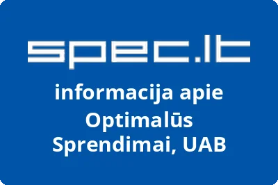 Optimalūs sprendimai, UAB