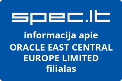 ORACLE EAST CENTRAL EUROPE LIMITED FILIALAS