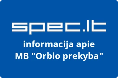 Orbio prekyba, MB | spec.lt