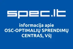 OSC-OPTIMALIŲ SPRENDIMŲ CENTRAS, VšĮ iliustracija