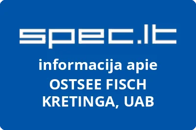 OSTSEE FISCH KRETINGA, UAB | spec.lt