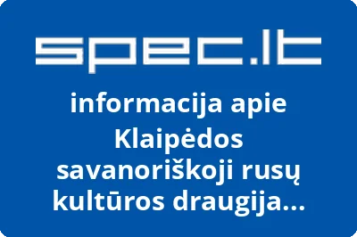 Klaipėdos savanoriškoji rusų kultūros draugija OTEČESTVO