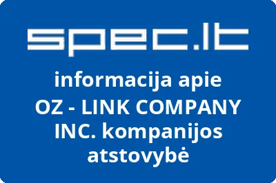 OZ - LINK COMPANY INC. kompanijos atstovybė