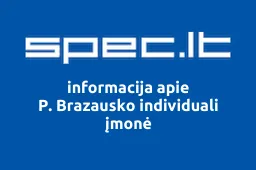 P. Brazausko individuali įmonė | spec.lt