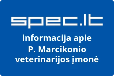 P. Marcikonio veterinarijos įmonė
