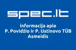 P. Povidžio ir P. Ustinovo TŪB Asmeidis | spec.lt