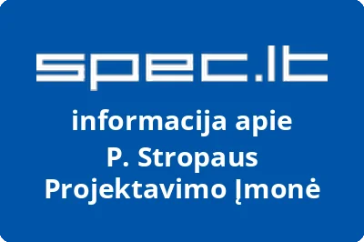 P. Stropaus projektavimo įmonė