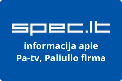 Pa-tv, Paliulio firma