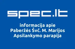 Paberžės Švč. M. Marijos Apsilankymo parapija | spec.lt