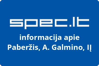 Paberžis, A. Galmino, IĮ
