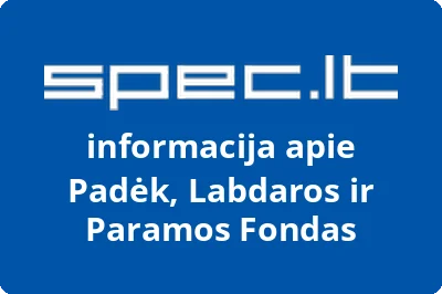 Labdaros ir paramos fondas Padėk