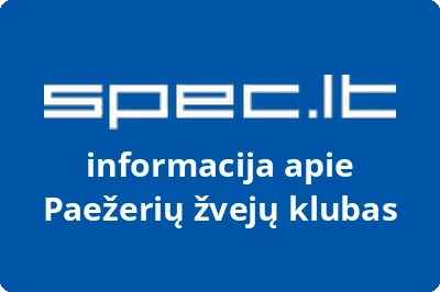 Paežerių žvejų klubas | spec.lt